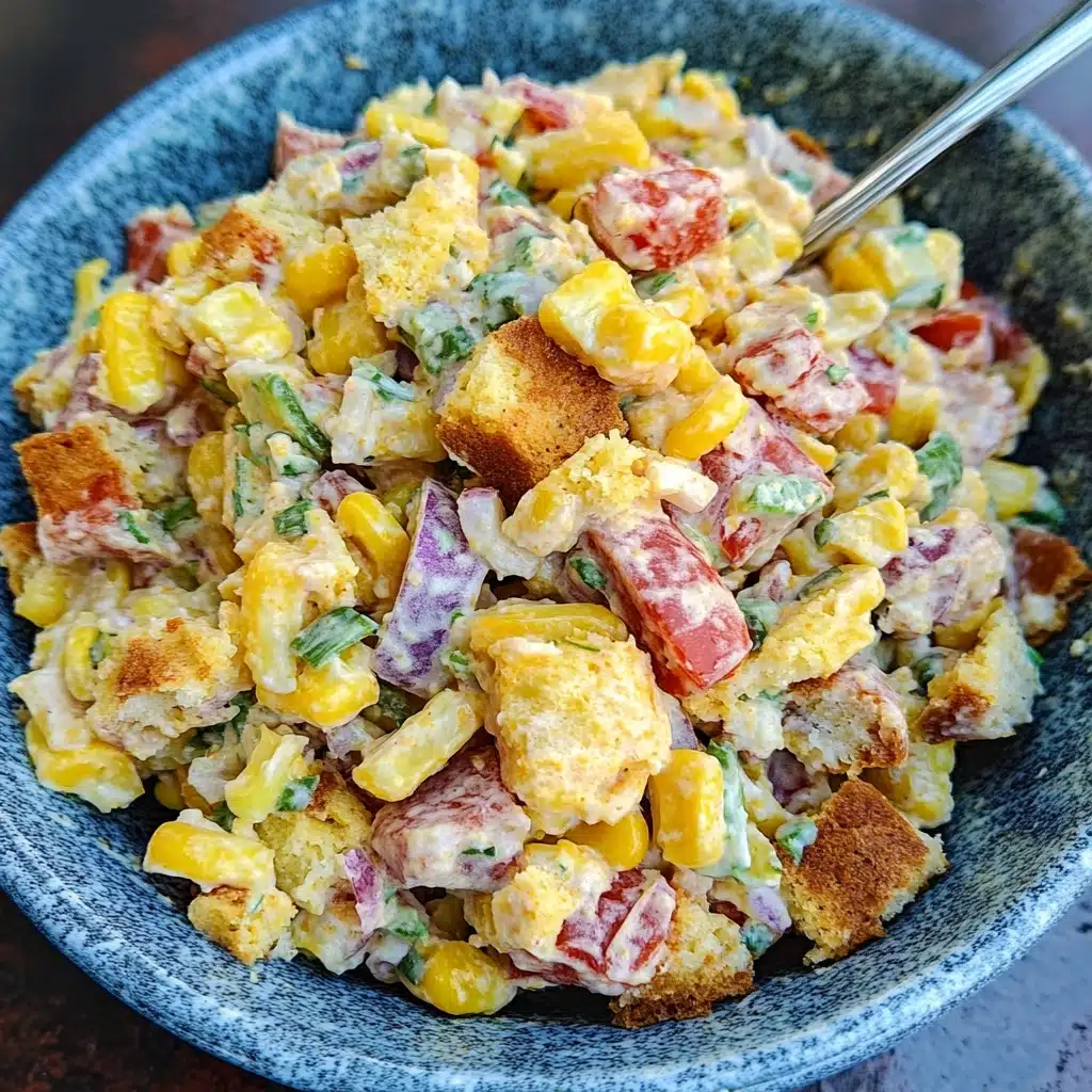 Potluck Cornbread Salad