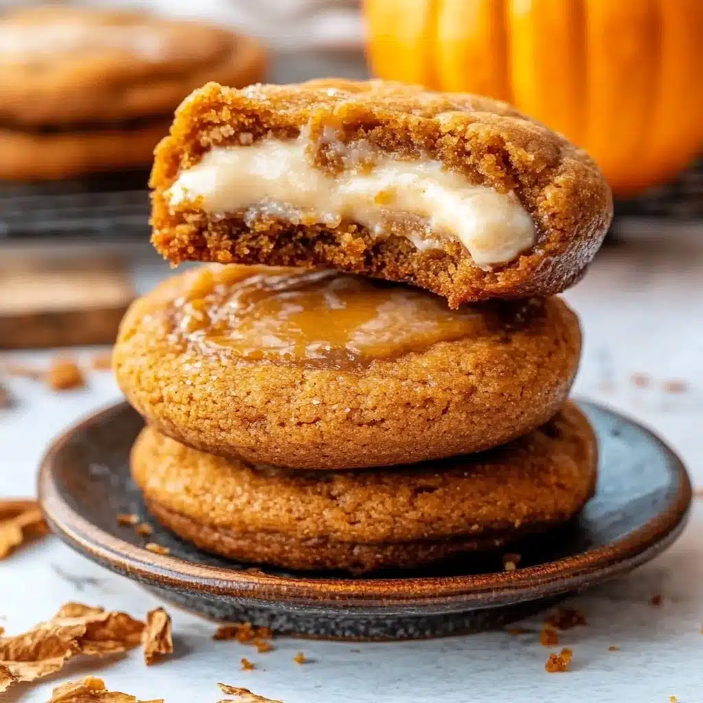 Pumpkin Cheesecake Cookies
