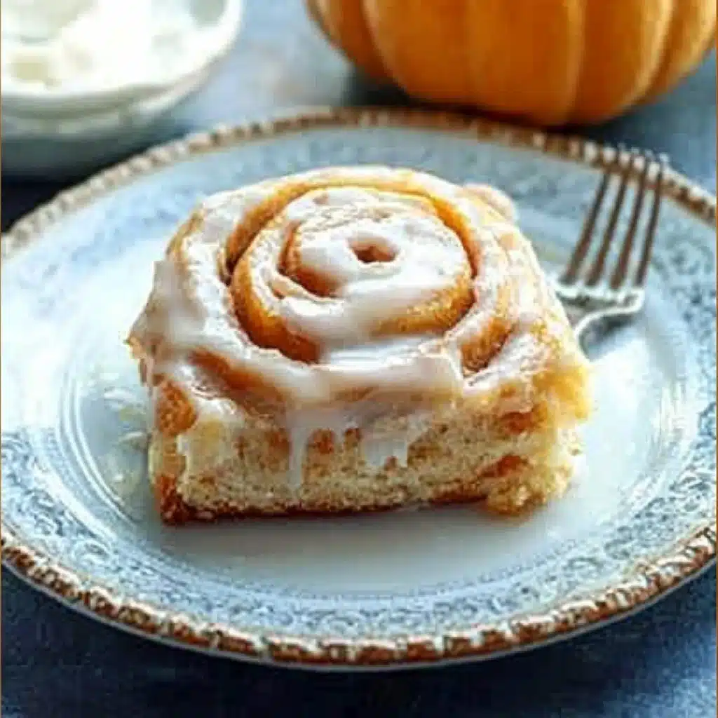 Pumpkin Cinnamon Rolls