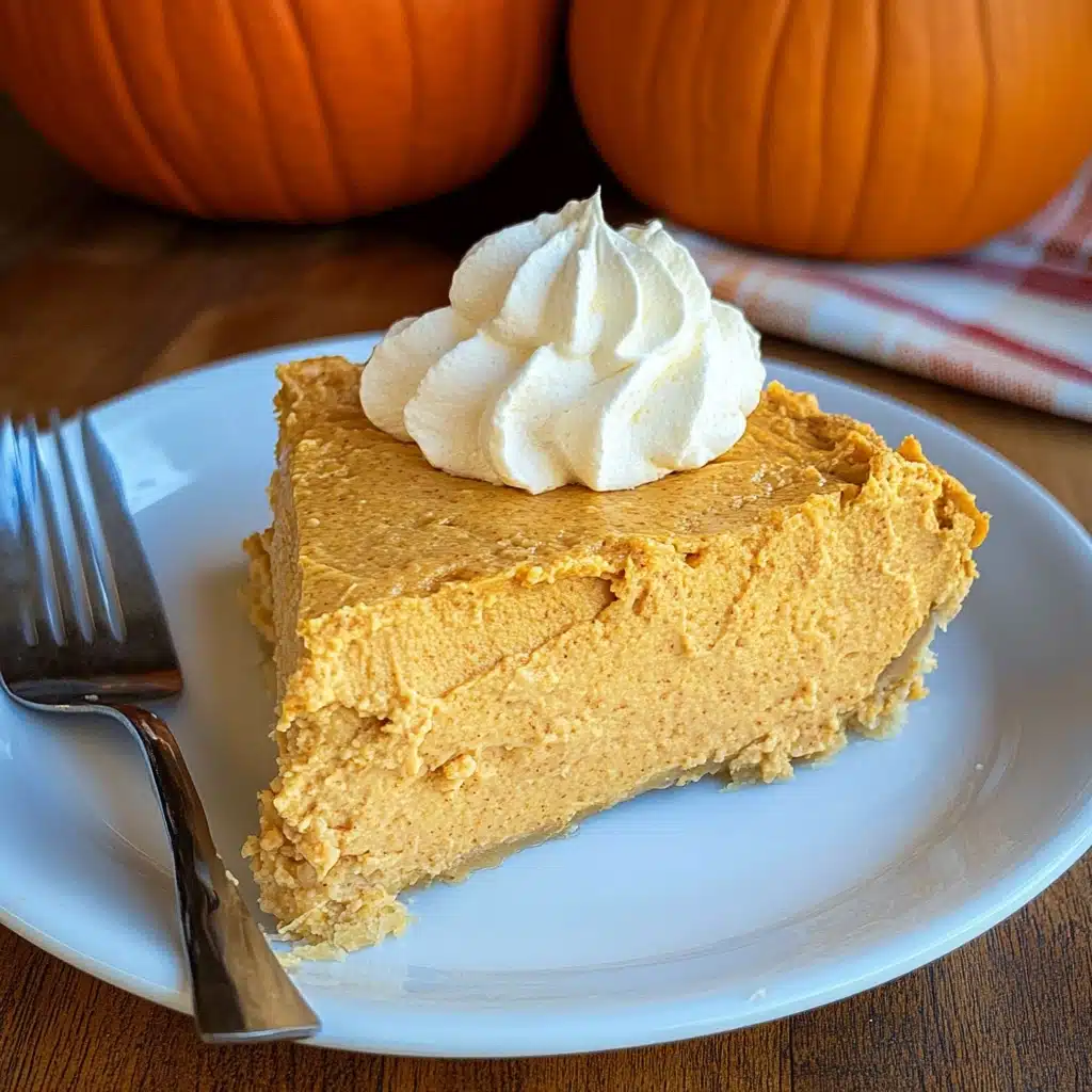 Pumpkin Fluff Pie