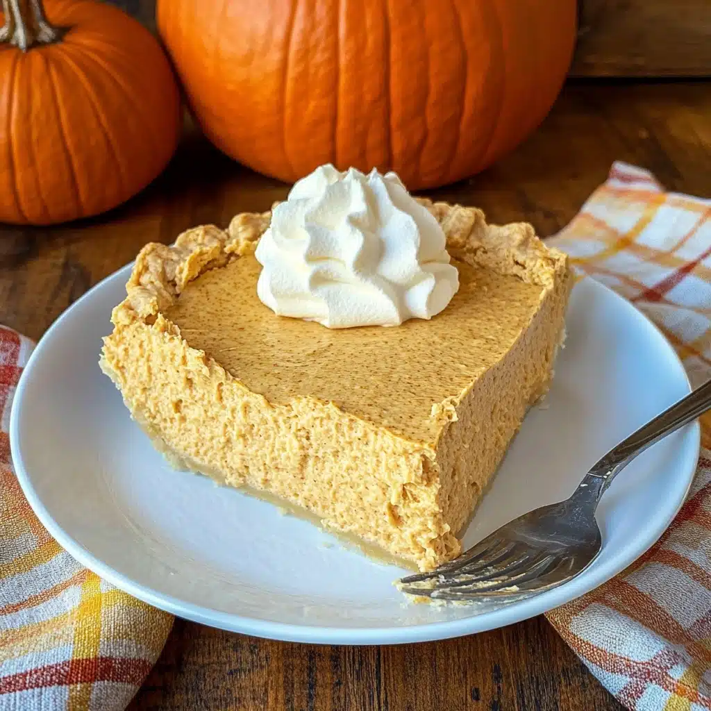 Pumpkin Fluff Pie