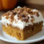 Pumpkin Poke Cake