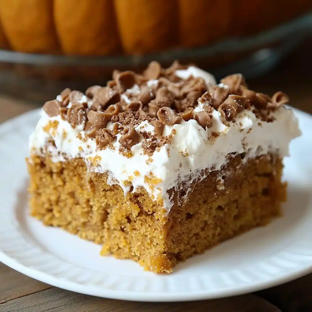 Pumpkin Poke Cake