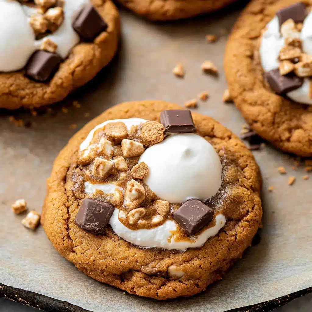 Pumpkin S'mores Cookies