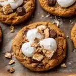 Pumpkin S'mores Cookies