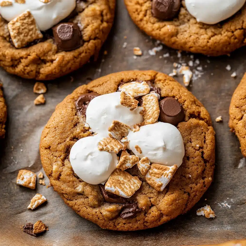 Pumpkin S'mores Cookies