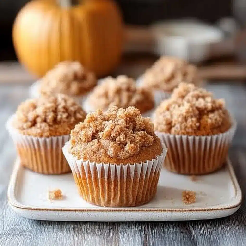Pumpkin Streusel Muffins