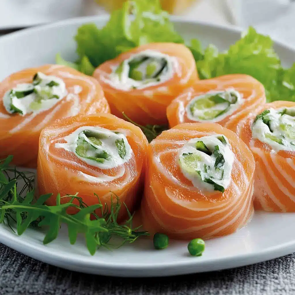 Smoked Salmon Roll-Ups