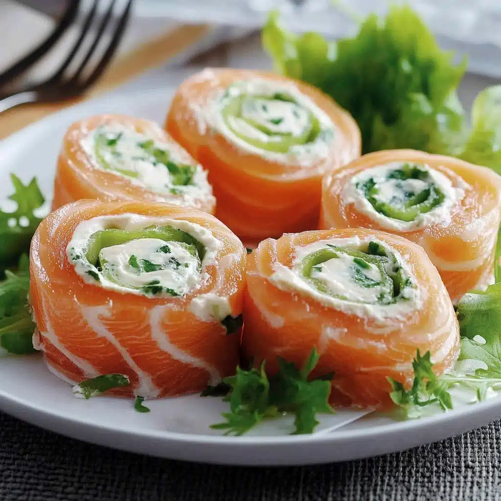 Smoked Salmon Roll-Ups
