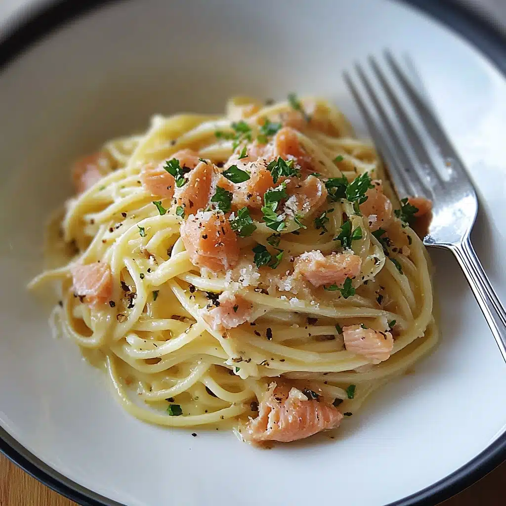 Smoked Salmon Carbonara
