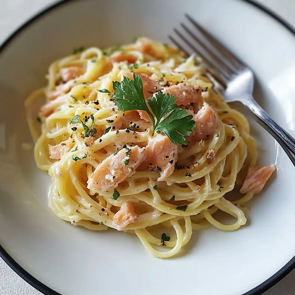 Smoked Salmon Carbonara