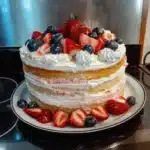 Strawberry Shortcake Layer Cake