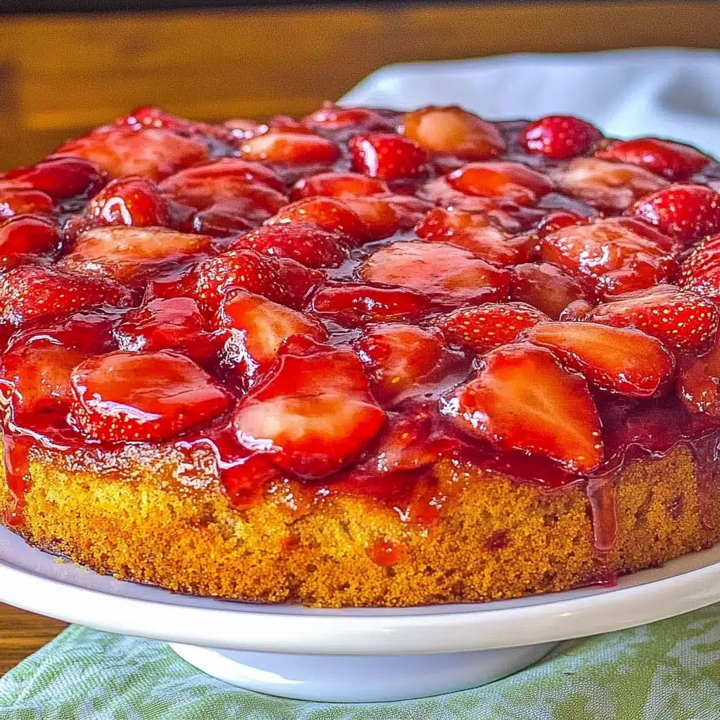Strawberry Upside-Down Cake