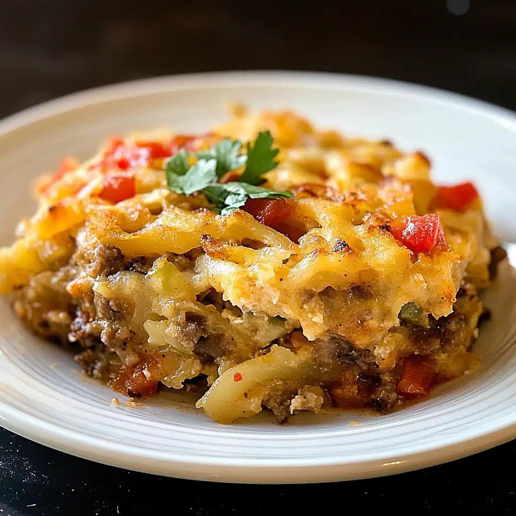 Taco Crock Pot Hashbrown Casserole