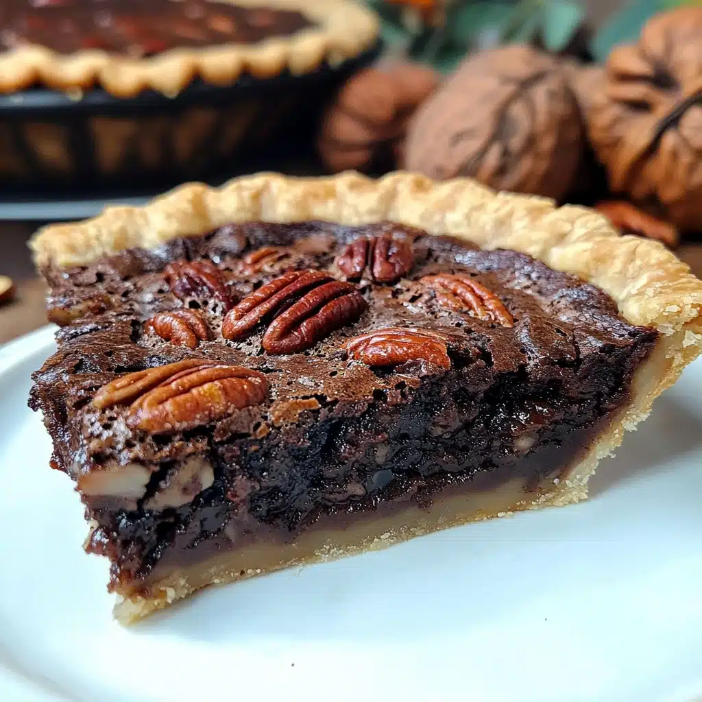 Rich & Decadent Texas Chocolate Pecan Pie