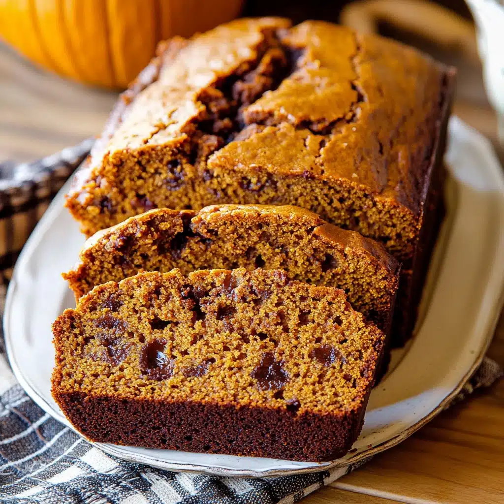 Pumpkin Bread with Chocolate Chips