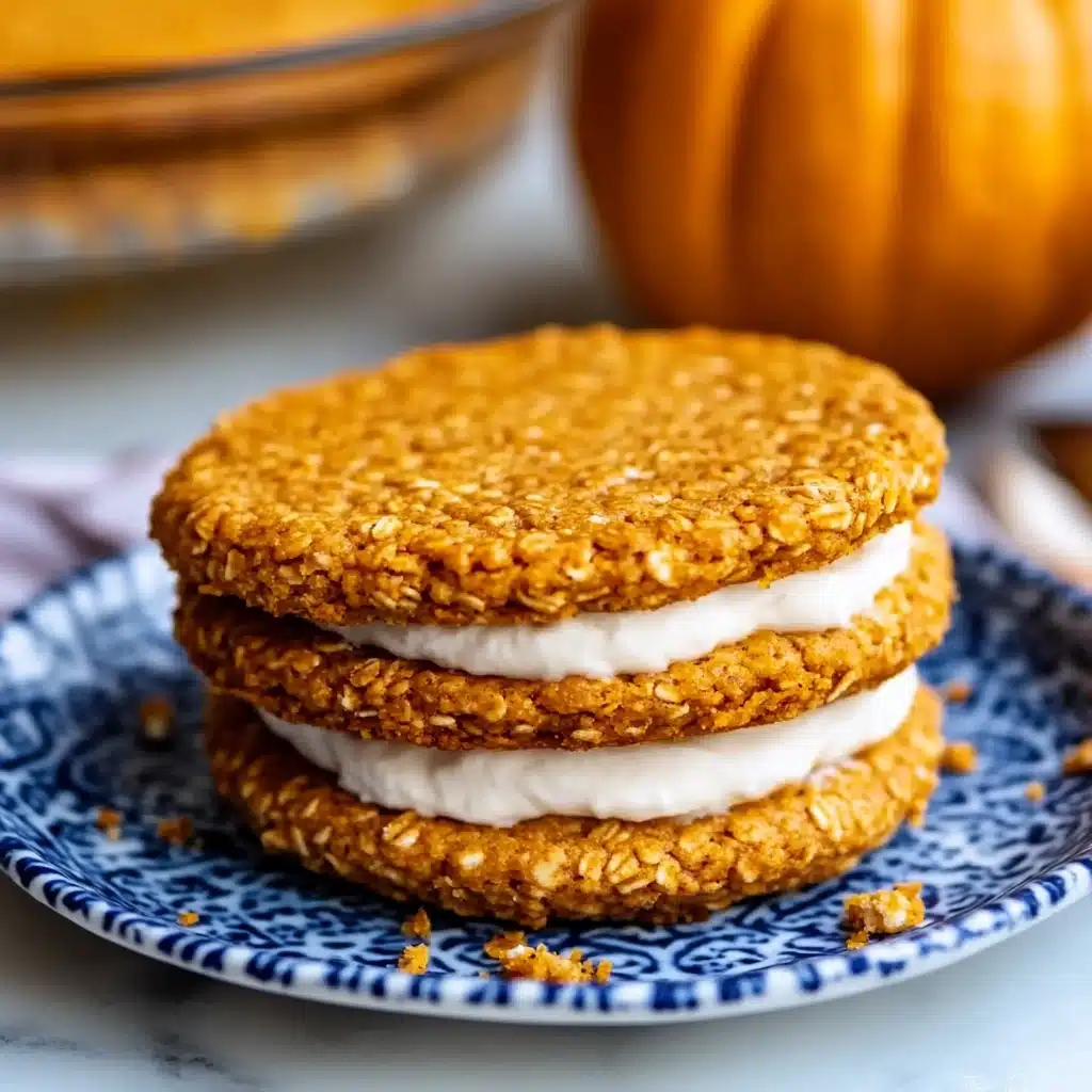 Pumpkin Oatmeal Cream Pies