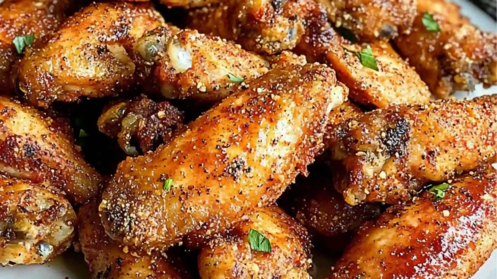 chicken wings are fried and ready to be served in the oven or on the grill