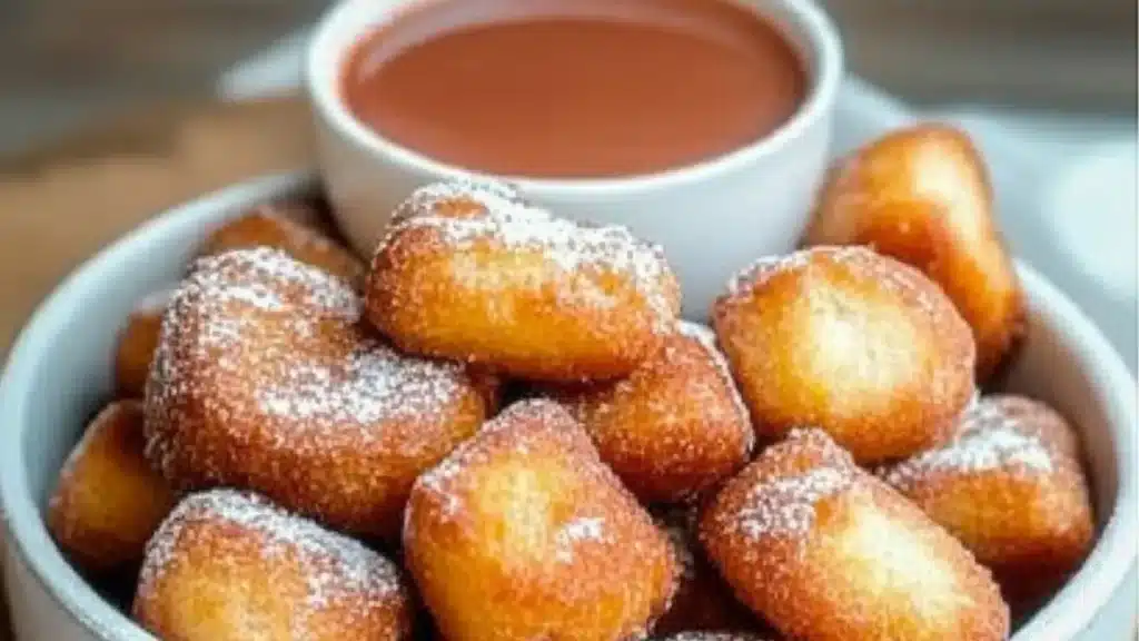 Image for Fluffy Air Fryer Churro Bites Recipe