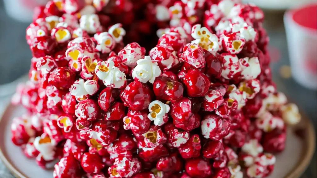 Bloody Red Velvet Popcorn