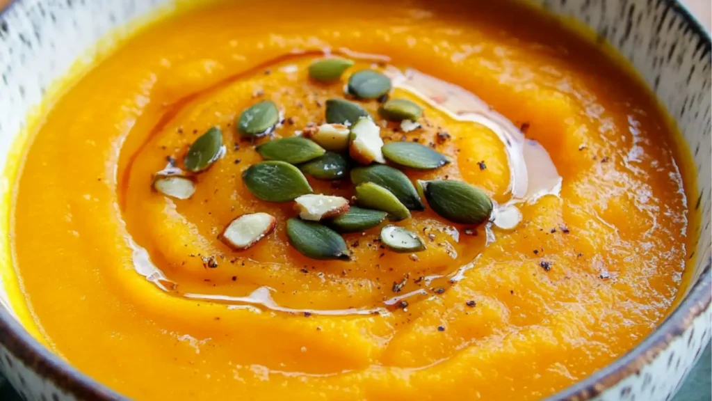 the best roasted butternut squash soup with step - by - step instructions