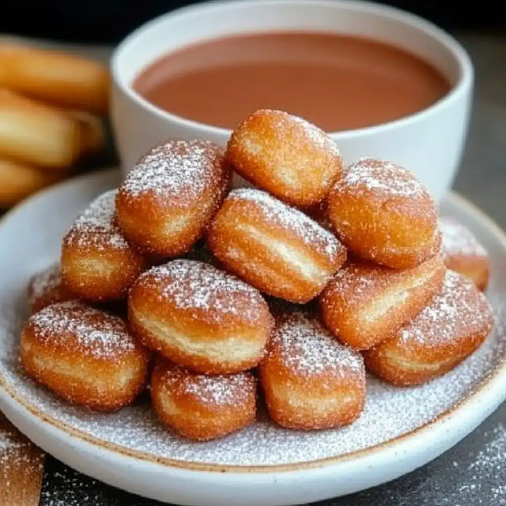 Air Fryer Churro Bites