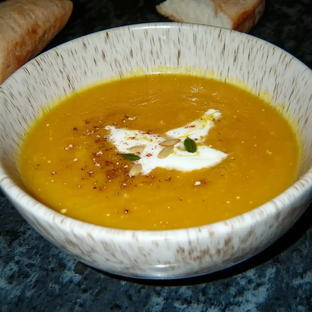 Autumn-Spiced Roasted Pumpkin Soup