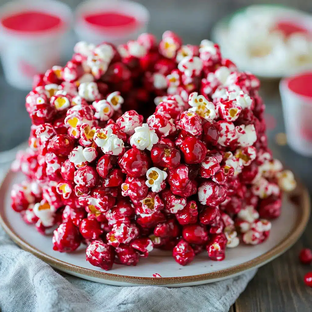Bloody Red Velvet Popcorn