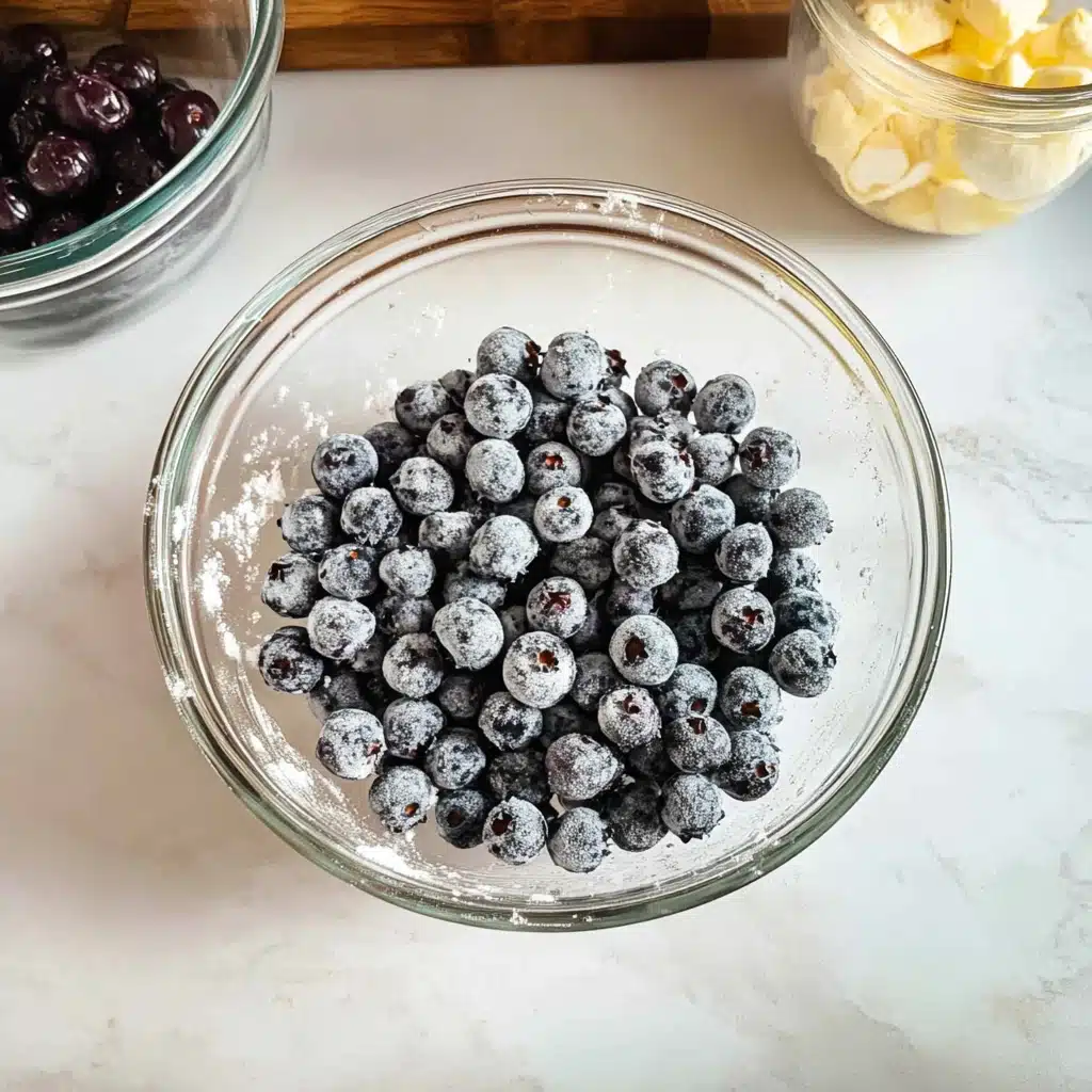 Sourdough Blueberry Lemon Quick Bread