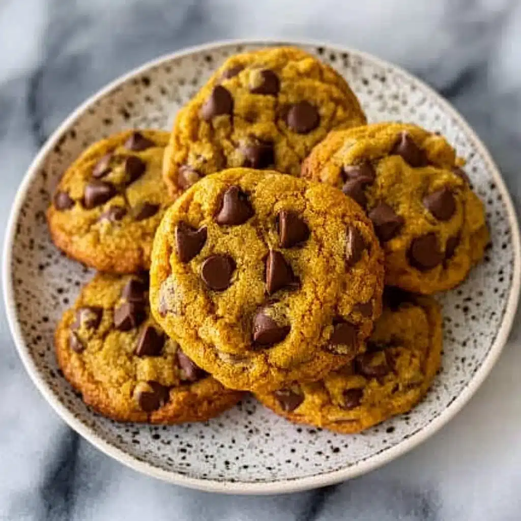 Brown Butter Pumpkin Chocolate Chip Cookies