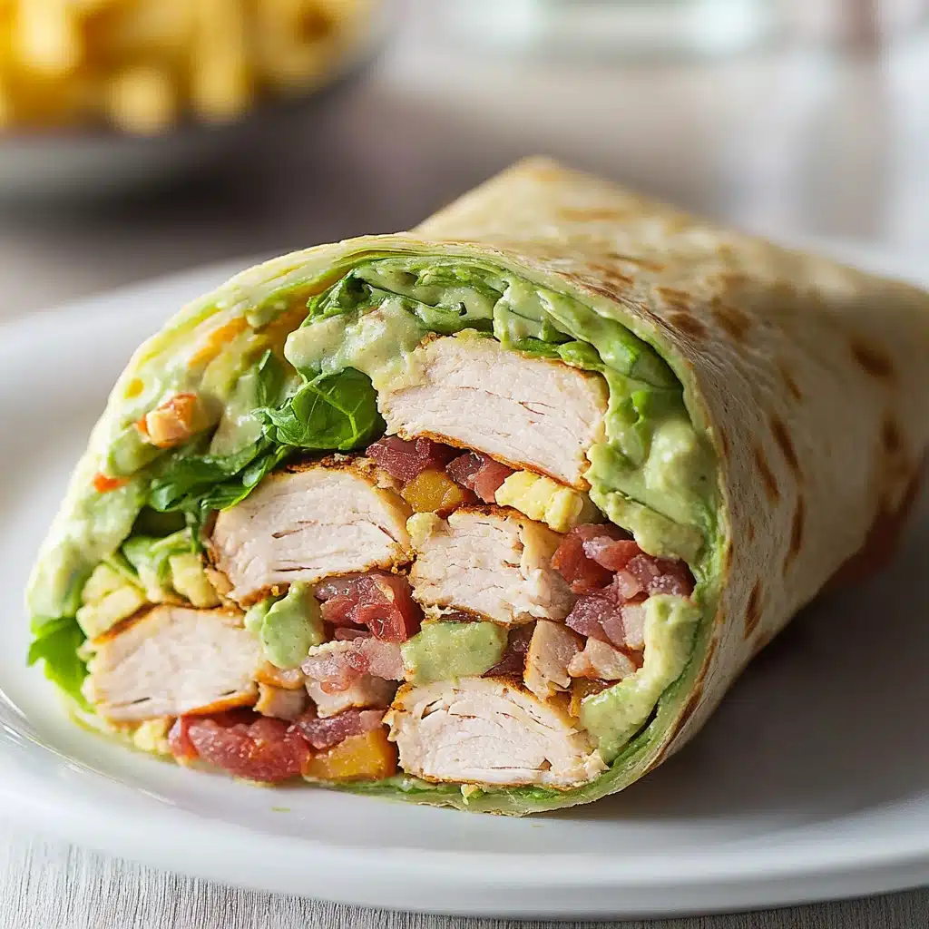 California Turkey Club Wrap