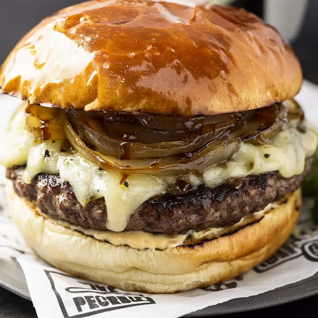 Caramelized Onion Smash Burgers