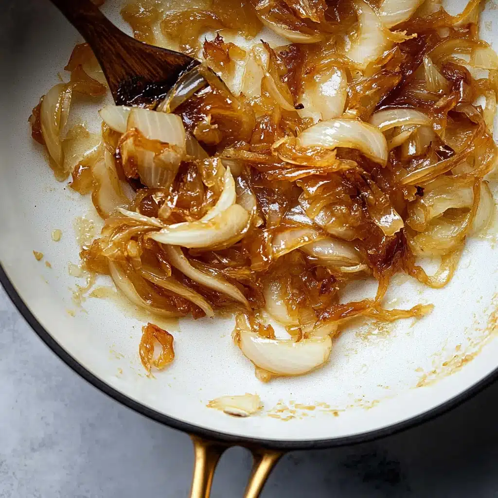 Caramelized Onion Smash Burgers