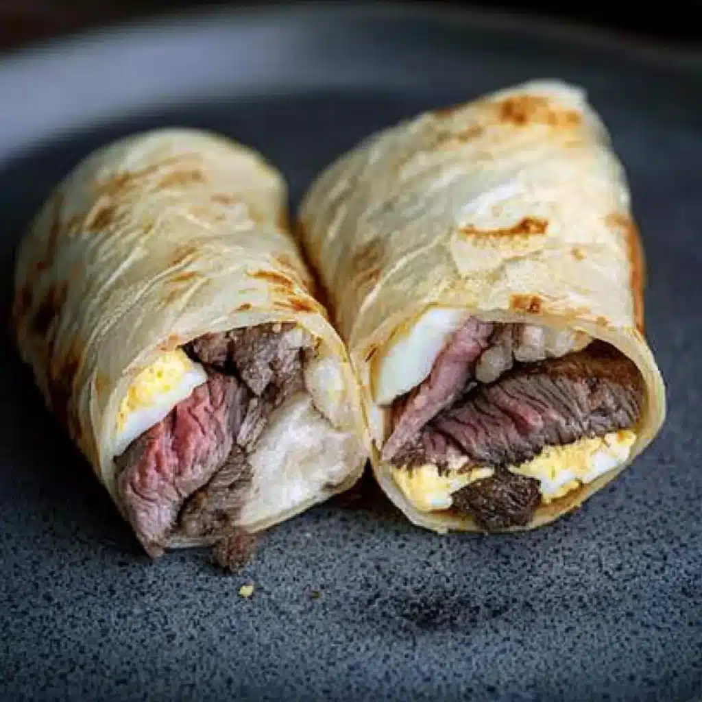 Carnivore Steak Egg Wrap
