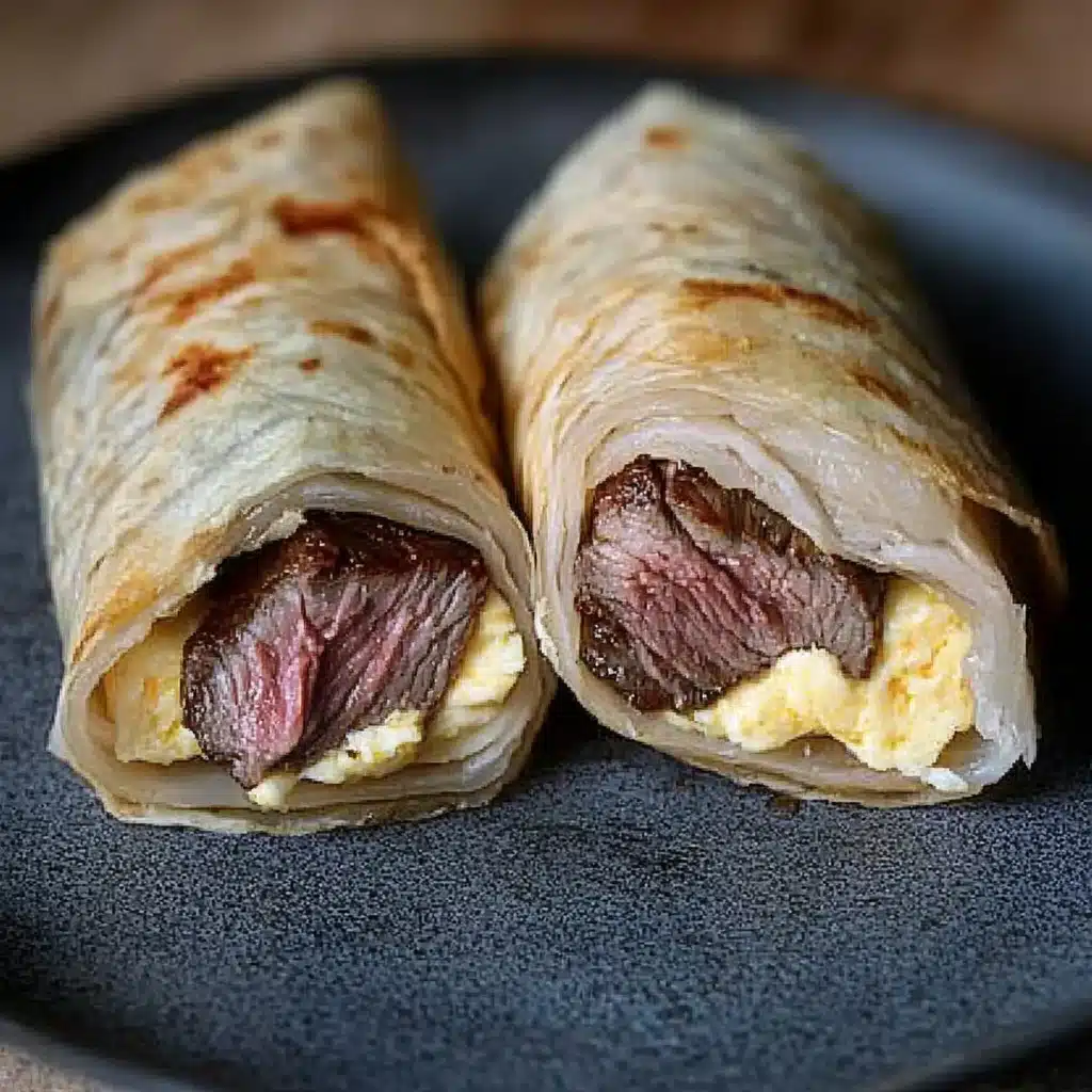 Carnivore Steak Egg Wrap