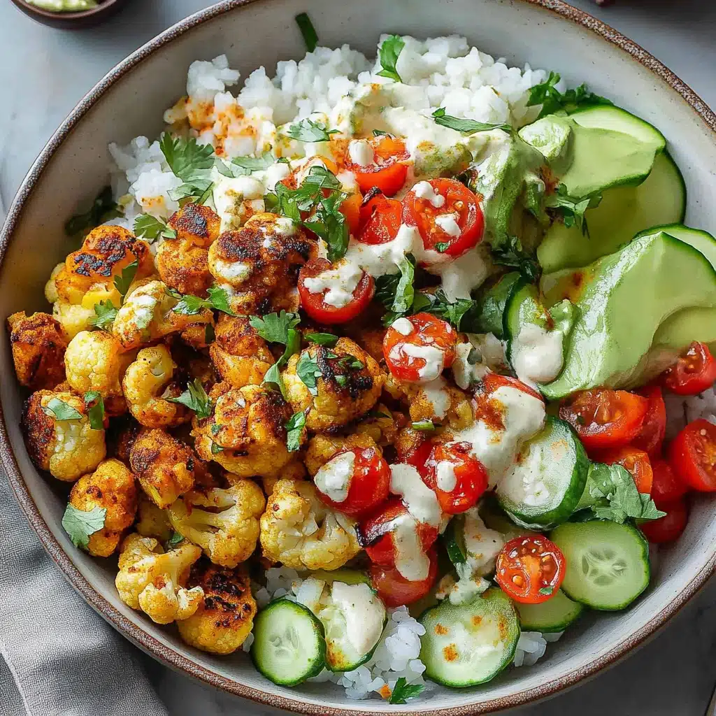 Cauliflower Shawarma Bowls