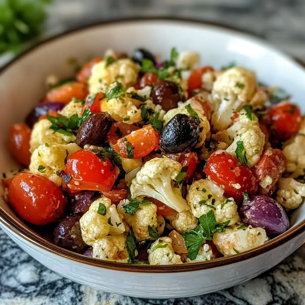 Cauliflower Sicilian Salad