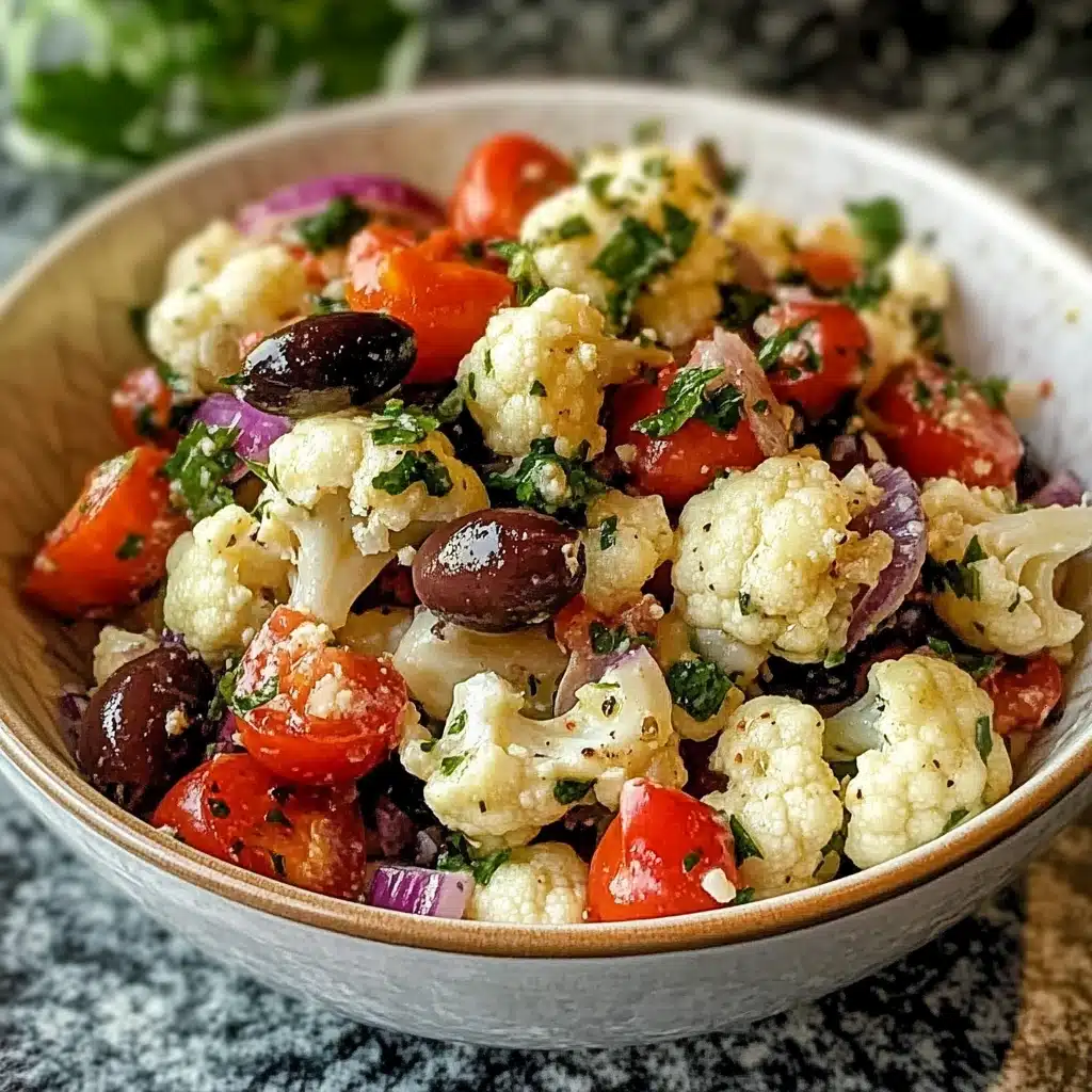 Cauliflower Sicilian Salad