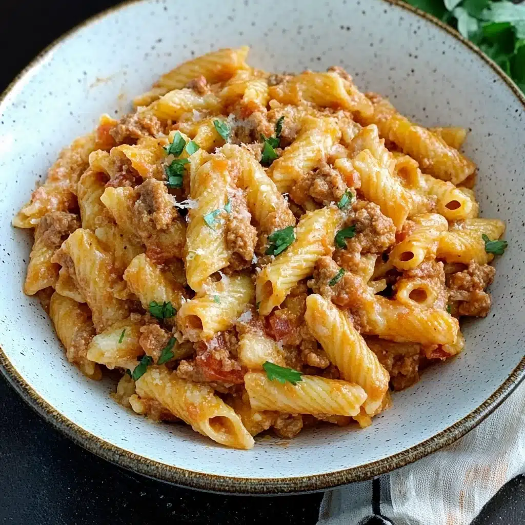 Cheesy Taco Pasta