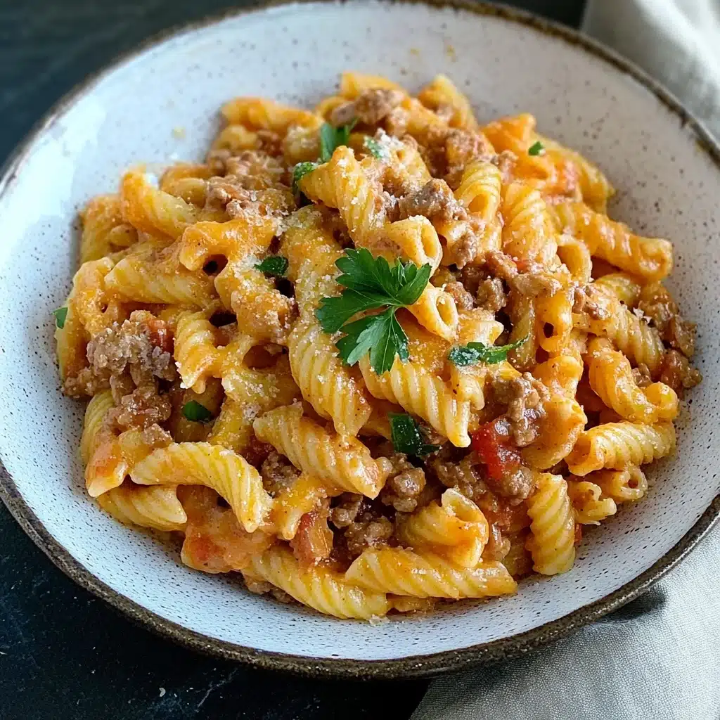 Cheesy Taco Pasta