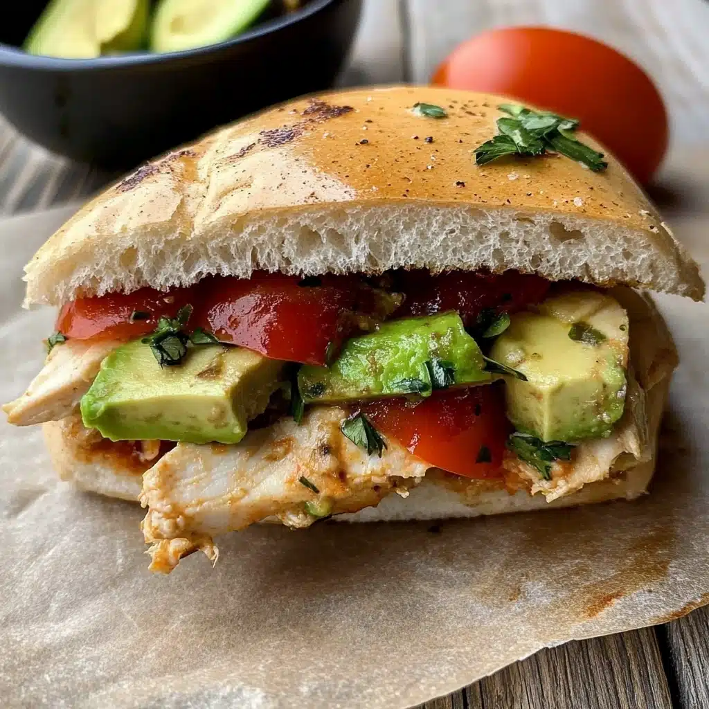 Chipotle Chicken Avocado Melt