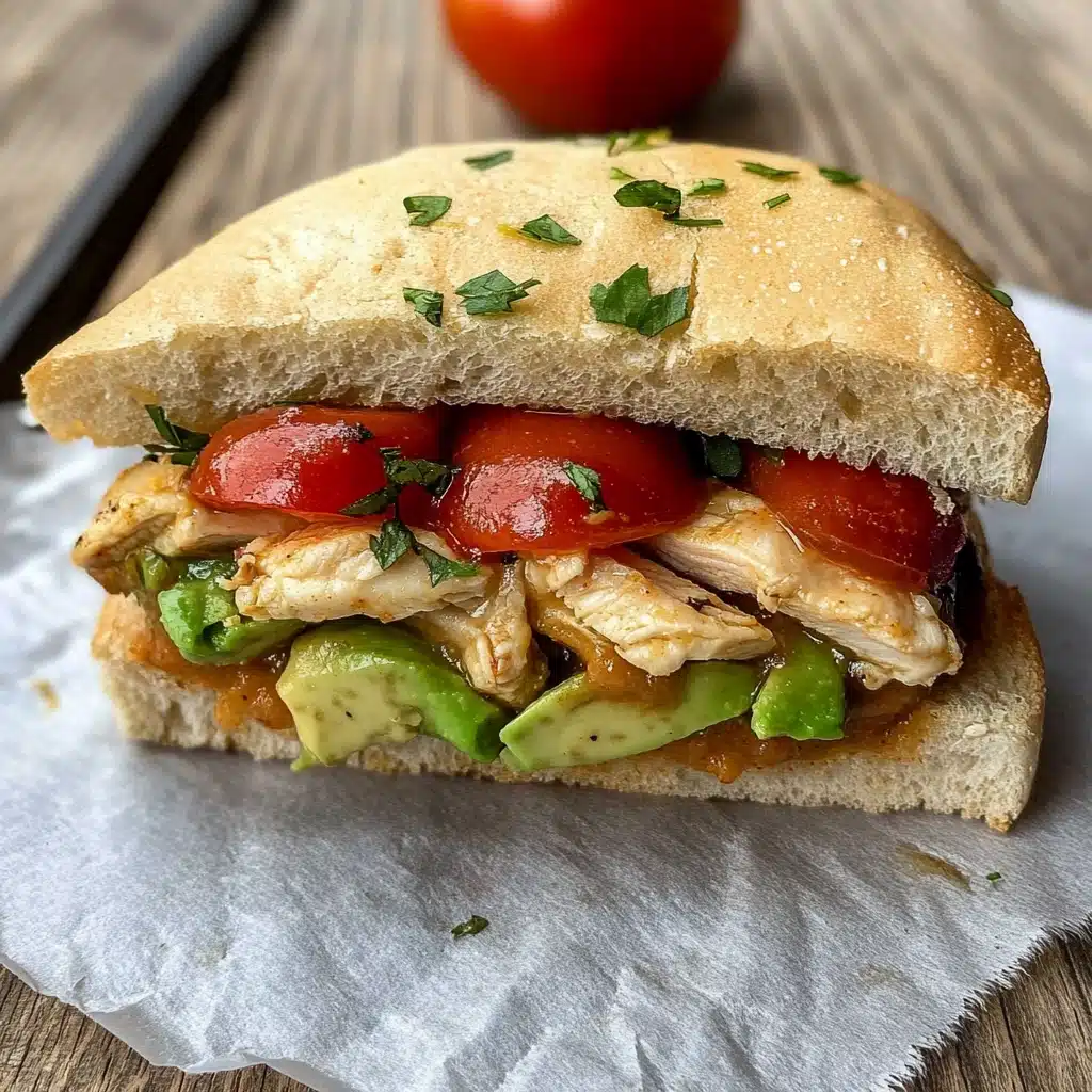 Chipotle Chicken Avocado Melt