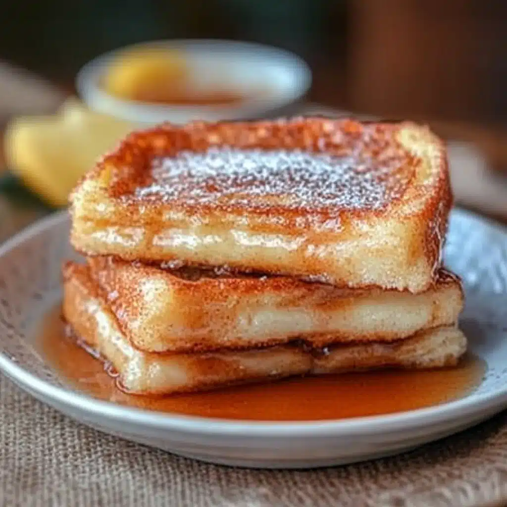 Churro Stuffed French Toast