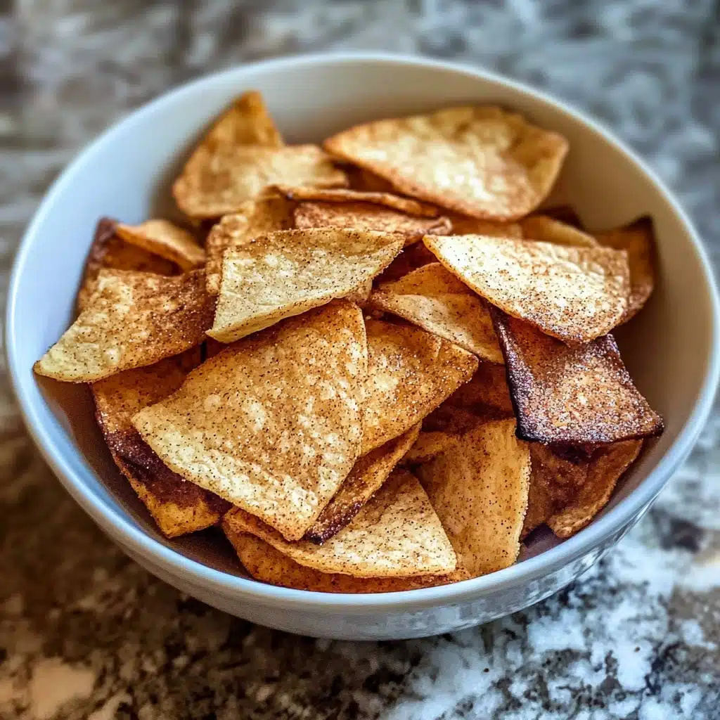Cinnamon Sugar Tortilla Chips