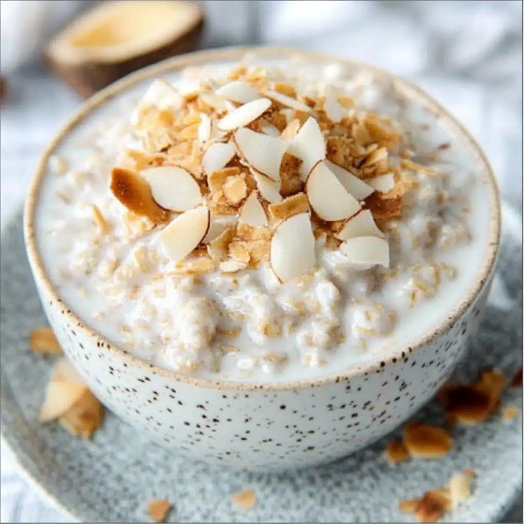 Coconut Cream Pie Overnight Oats