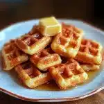 Cornbread Waffle Bites