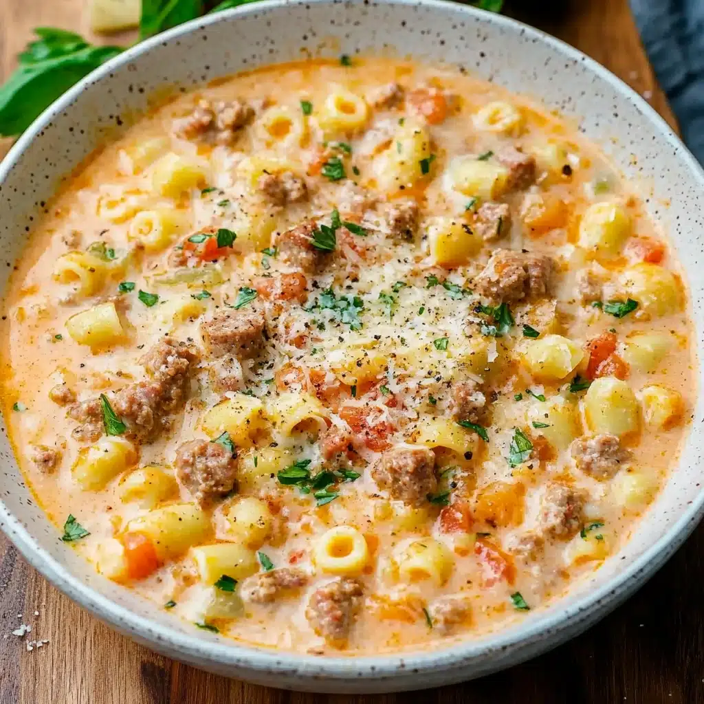 Italian Sausage Ditalini Soup