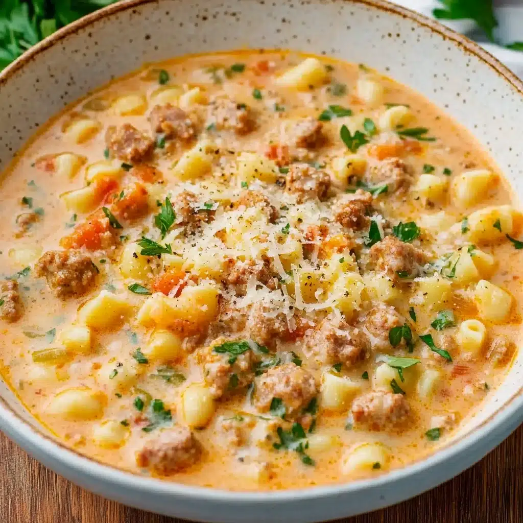 Italian Sausage Ditalini Soup