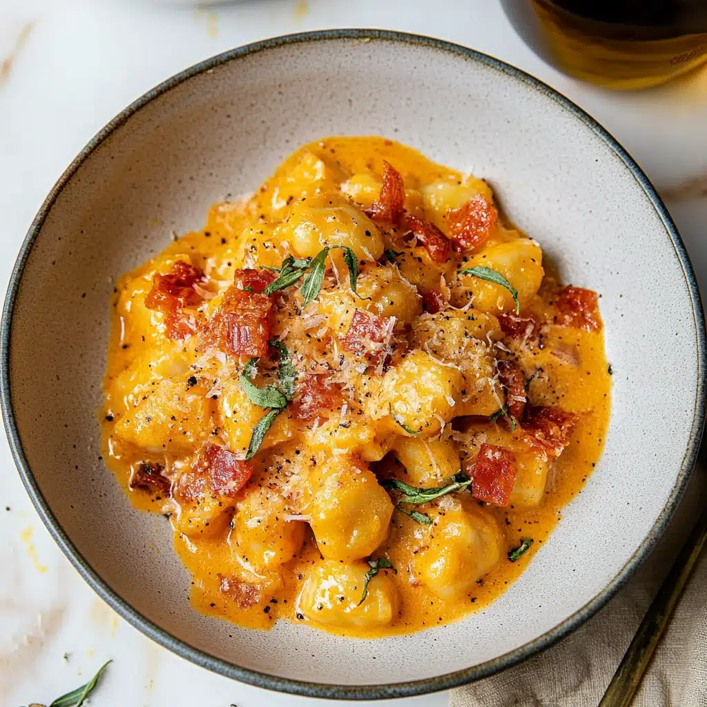 Creamy Pumpkin Gnocchi