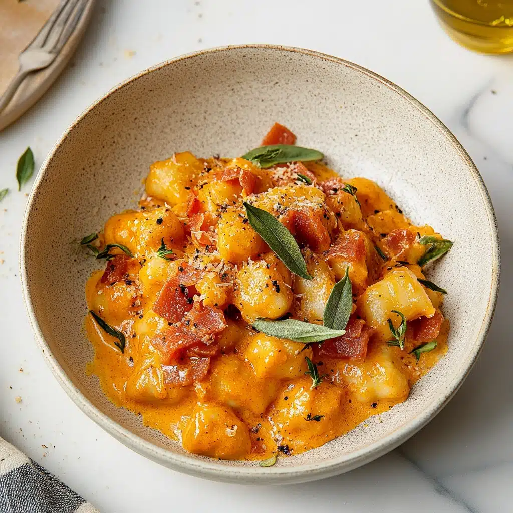 Creamy Pumpkin Gnocchi